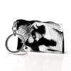 Sparkle Flag Keychain 1 Side Print