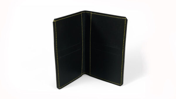 Leather Passport Cover ( Black ) - Image 3