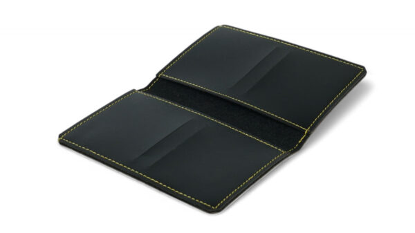Leather Passport Cover ( Black ) - Image 4