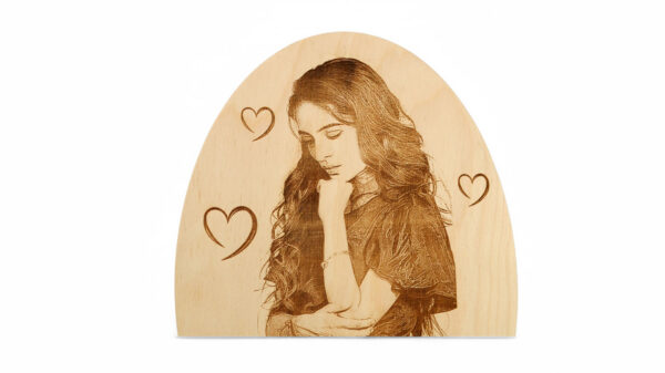 Oval Wooden Frame - Image 3