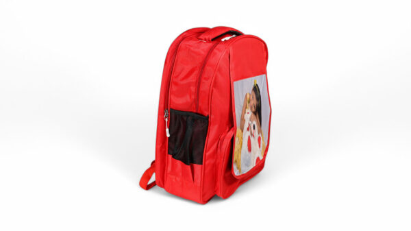 School Bag ( Red ) - Image 2