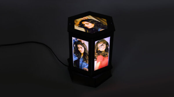 Rotation Lamp ( Hexagon )