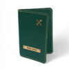 Leather Passport Cover ( Green )