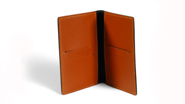 Leather Passport Cover ( Light Brown ) - Image 3