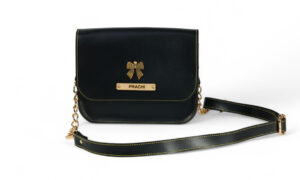Leather Purse ( Black )