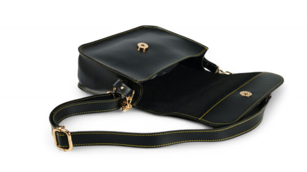 Leather Purse ( Black ) - Image 2