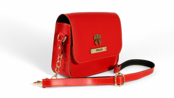 Leather Purse ( Red ) - Image 3