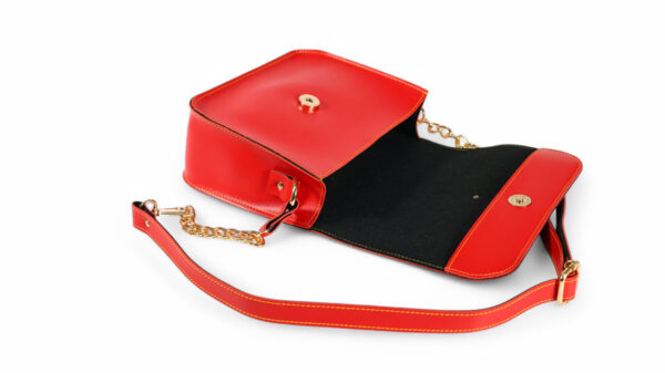 Leather Purse ( Red ) - Image 4